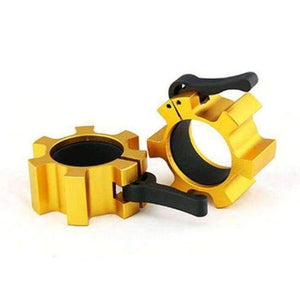 Planet Gates Gold 1PC Fitness Equipment Body Building Weightlifting Dumbbell Accessories Barbell Pole Weight Plate Small Plastic Buckle Security