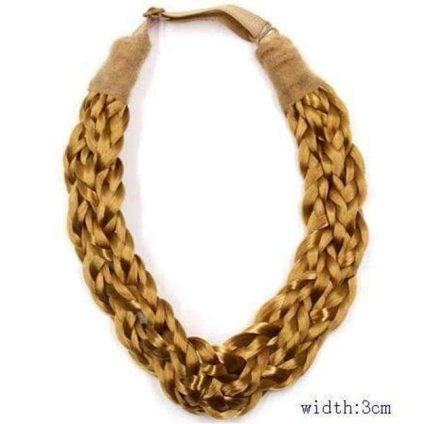 Planet Gates GOLD 2.5cm wide New Arrival freeshipping fashion bohemian wigs braid thick wide headband popular fashion hair accessories