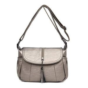 Women Messenger Shoulder Bag Sheepskin Leather Bags High Quality Small Crossbody Bags Casual