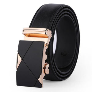Planet Gates Gold 3 / 130cm Male automatic buckle belts for men authentic girdle trend men's belts  Fashion designer women jean belt