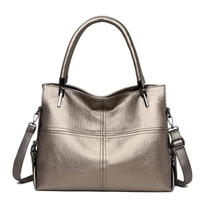 Female Leather Bags Casual Tote Vintage Women Hand Bag Designers Luxury Handbags