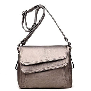 Leather Messenger Bags Sac A Main Crossbody Bags For Women Vintage Shoulder Bag