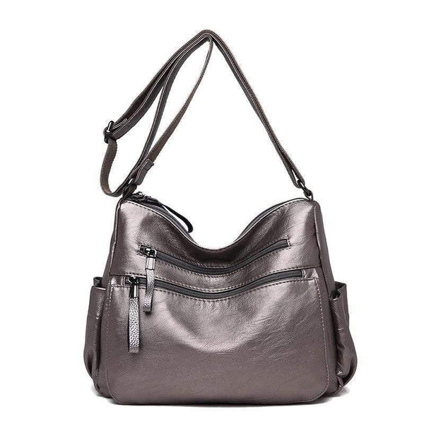 Soft Leather Luxury Handbags Women Bags Designer Multi-pocket Crossbody Shoulder Bags