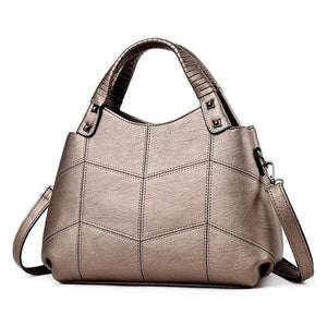 Women Bag Vintage Embroidery Shoulder Bag Women Handbags Soft PU Leather Crossbody Bags