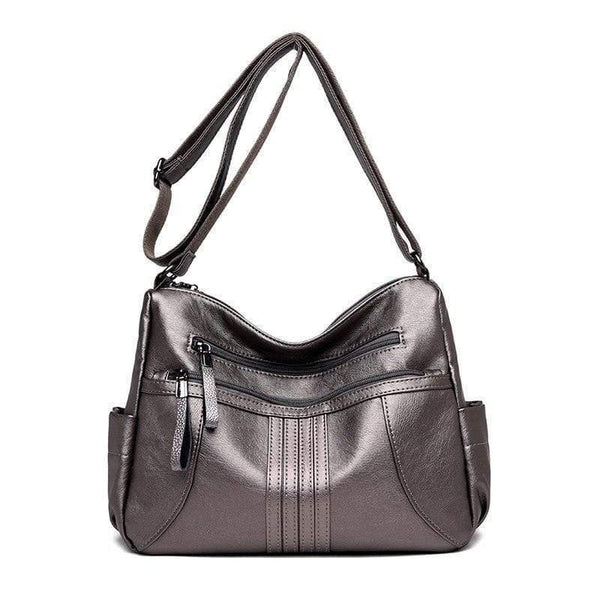 Soft Leather Zipper Luxury Handbags Women Bags Designer Female Shoulder Crossbody Bags