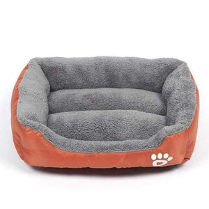 Planet Gates Gold / 42x32 cm Soft PP Cotton Pet Dog Bed Winter Warm Padded Puppy Cat Sofa Bed Cushion Waterproof Cat Dog Pet Mat House