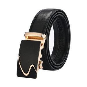 Planet Gates Gold 5 / 120cm Male automatic buckle belts for men authentic girdle trend men's belts  Fashion designer women jean belt