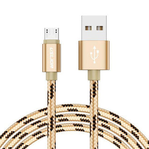 Planet Gates Gold / 50cm USLION USB Cable for Samsung Xiaomi for SONY Huawei Tablet Android Micro USB Phone Charging Cord Data Fast Charger Cable Adapter