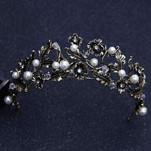 Planet Gates Gold 6 Silver Gold Color Crystal Crowns Bride tiara Fashion Queen For Wedding Crown Headpiece Wedding Hair Jewelry Accessories