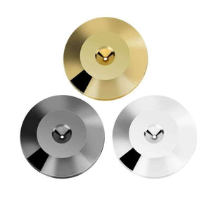 Planet Gates gold 8 Pcs 25 x 4mm Universal Copper Speaker Shock Base Pad Isolation Feet Mat Floor Disc