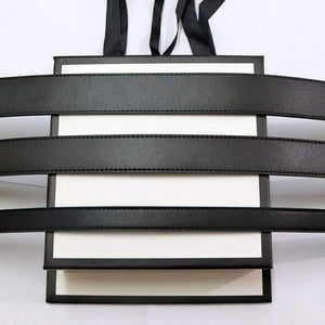 Planet Gates gold / 95cm GG belt leather gold buckle Brand designer women belt and box