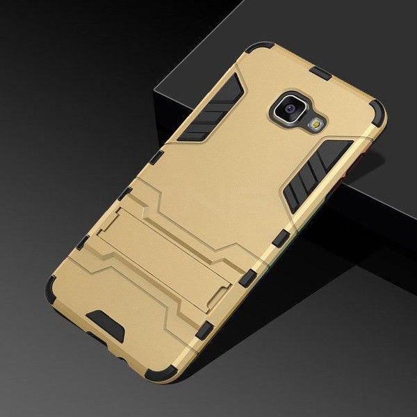 Planet Gates Gold / A3 A310 2016 ZNP Full Shockproof Armor Stand Cover Case For Samsung Galaxy A5 A3 A7 A8 Plus Holder Phone Case For Samsung J5 J7 A7 A5 A3 Case