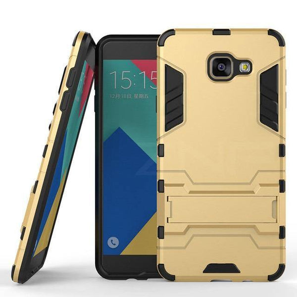 Planet Gates Gold / A8 Plus 2018 ZNP Shockproof Holder Protective Phone Case For Samsung Galaxy A3 A5 A7 J5 J7 2016 2017 Cover For Samsung A8 Plus 2018 Case Capa