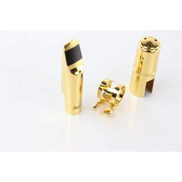 Planet Gates Gold Alto NO 5 Professional Metal Mouthpiece Size 5~9 Alto Saxophone Mouthpiece Nozzle Sax Musical Instruments Eb Tone Alto Mouthpiece