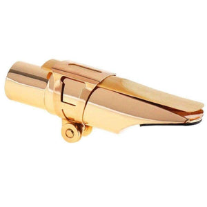 Planet Gates Gold Alto Sax Saxophone Mouthpiece Musical Instrument Accessories with Ligature and Cap