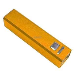 Planet Gates Gold Aluminum USB Power Bank Case 18650 Battery Charger Case DIY Kit for iPhone 5S 6S Z17 Drop ship