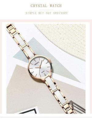 Planet Gates Gold And Black Watch Women Watches Bracelet Watch Ladies Wrist Watch Women Waterproof Fashion Casual Crystal Dial Rose Gold