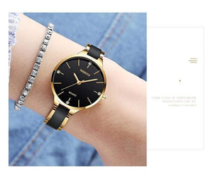 Women Watches Waterproof Top Brand Luxury Watch Women With Ceramics And Metal Strap Relojes Para Mujer - Planet Gates