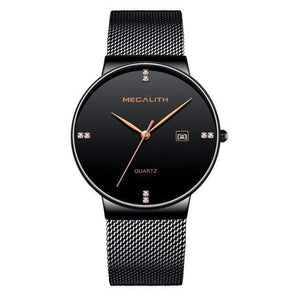Planet Gates gold balck-3 Mens Watches Top Brand Luxury Waterproof Wrist Watch Ultra Thin Date Quartz Watch For Men Sports Clock Erkek Kol Saati