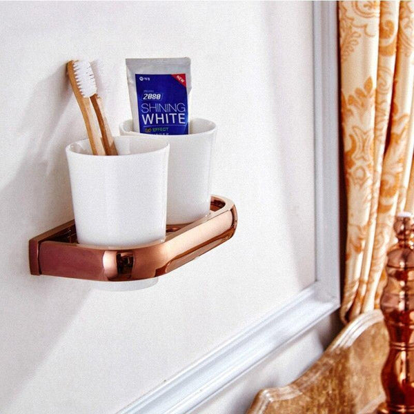 Planet Gates Gold Bathroom Accessories Brass Wall Mounted Toilet Brush Paper Towel Holder Rack Glass Shelf Bath Hardware Set