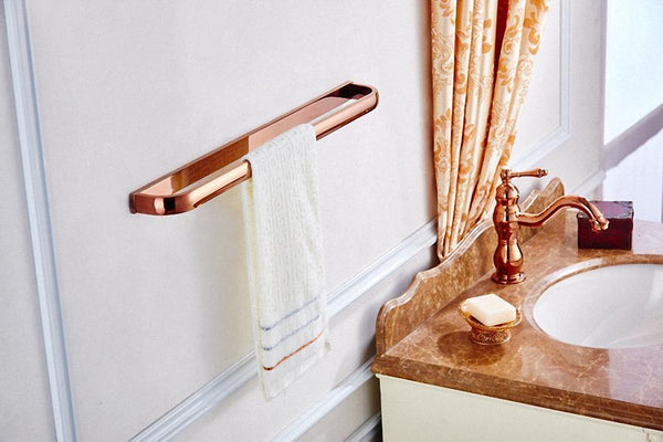 Planet Gates Gold Bathroom Accessories Brass Wall Mounted Toilet Brush Paper Towel Holder Rack Glass Shelf Bath Hardware Set