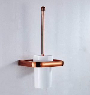 Planet Gates Gold Bathroom Accessories Brass Wall Mounted Toilet Brush Paper Towel Holder Rack Glass Shelf Bath Hardware Set