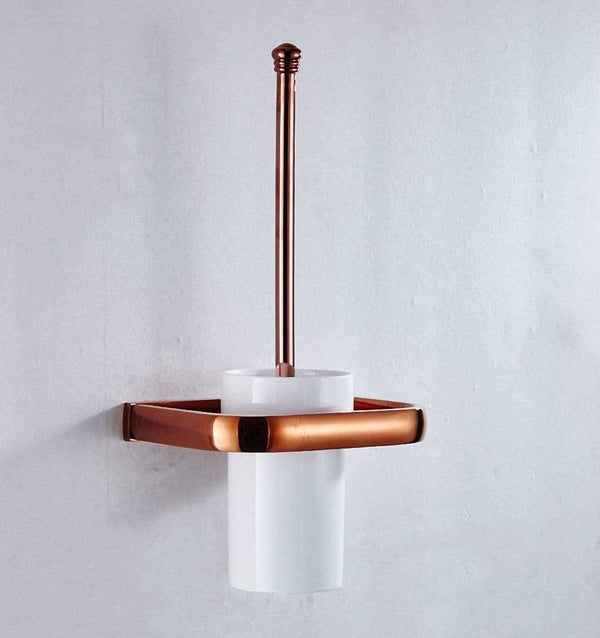 Planet Gates Gold Bathroom Accessories Brass Wall Mounted Toilet Brush Paper Towel Holder Rack Glass Shelf Bath Hardware Set