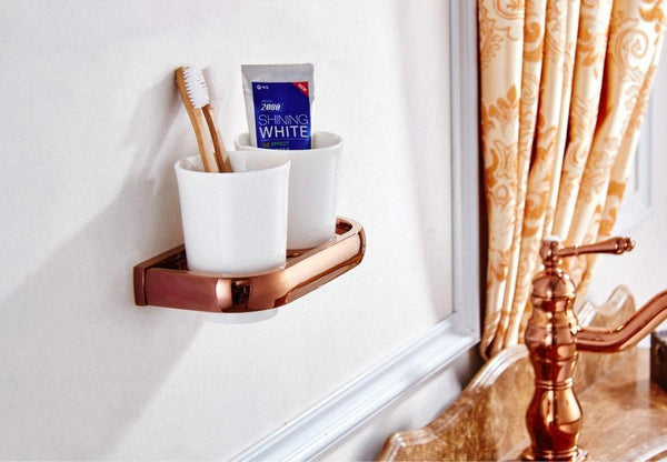 Planet Gates Gold Bathroom Accessories Brass Wall Mounted Toilet Brush Paper Towel Holder Rack Glass Shelf Bath Hardware Set