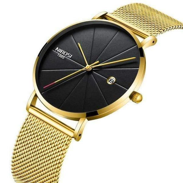 Planet Gates gold black m Watch Women And Men Watch Top Brand Luxury Famous Dress Fashion Watches Unisex Ultra Thin Wristwatch Relojes Para Hombre