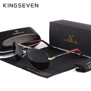 Planet Gates Gold Black Men's Aluminum Magnesium Sun Glasses Polarized UV400 Sun Glasses oculos Male Eyewear Sunglasses For Men N725