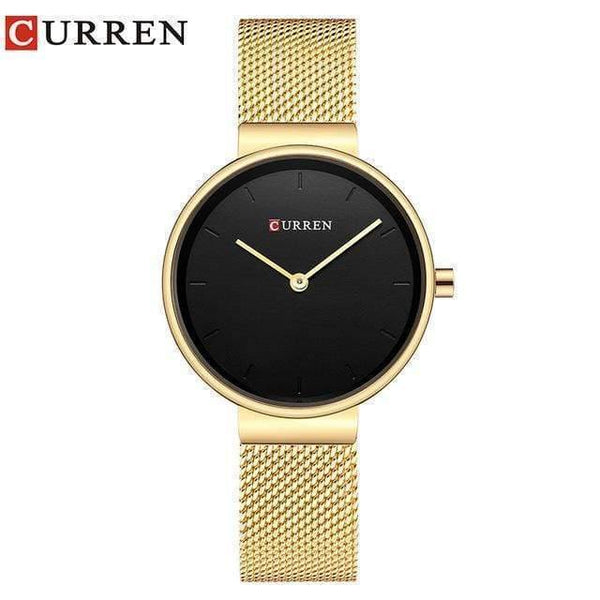 Planet Gates gold black Women Watch Fashion Dress Ladies Watches Stainless Steel Quartz Wristwatch Hot Sale Saat Clock relogios feminino