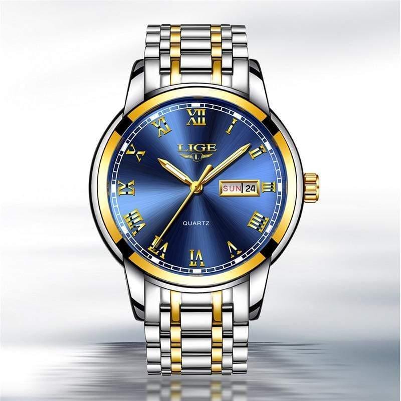 Planet Gates Gold blue L Women Quartz Watches Ladies Top Brand Luxury Female WristWatch Girl Gift Clock Relogio Feminino