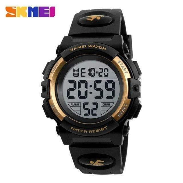 Planet Gates gold Brand Kids Watches Children's Watches for Boy Girls LED Digital Watch Multifunctional Waterproof Wrist Watch montre enfant