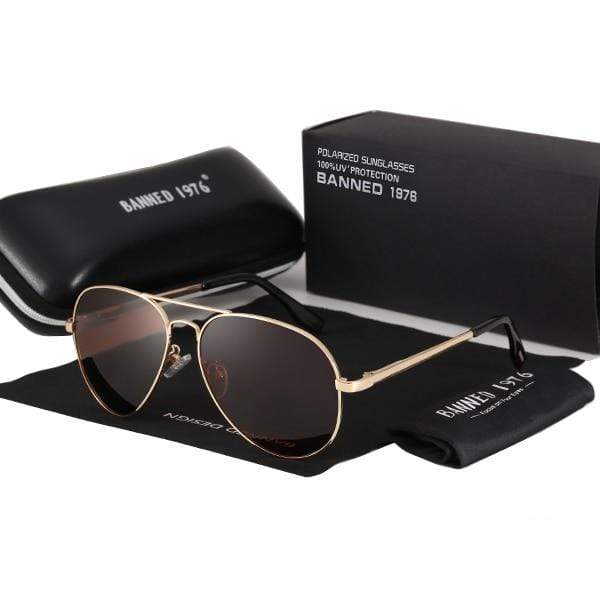 Planet Gates gold brown HD Polarized designer brand Sunglasses women men vintage classic sunglasses feminin new shades oculos de sol