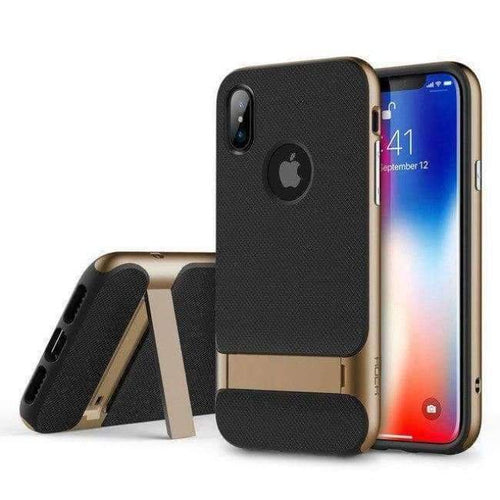 Planet Gates Gold Case for iPhone X Slim Luxury Brand Phone Case PC+Silicone Phone Sleek Anti-Knock Back Cover for iPhoneX 5.8" Shell