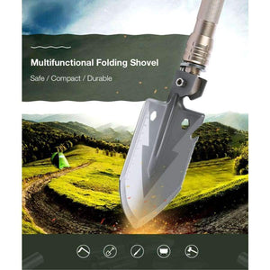 Professional Military Tactical Folding Shovel Multifunction Outdoor Folding Camping Shovel Survival Spade Tool Equipment