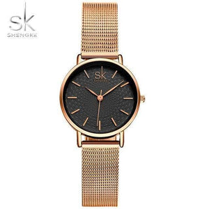 Planet Gates gold / China Stainless Steel Watches Women Top Brand Luxury Casual Clock Ladies Wrist Watch Lady Relogio Feminino