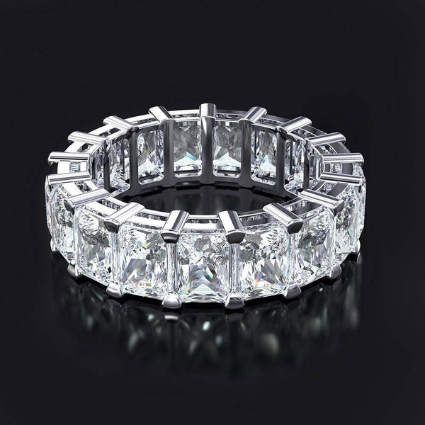 Planet Gates Gold Color Engagement Rings for Women Sterling 925 Silver Jewelry Moissanite Ring Fine Jewelry Gift Size 5-12