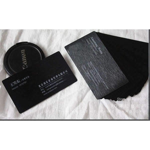 Planet Gates Gold color Opaque plastic wire drawing card double-sided printing plastic metal card 0.38mm high quality business card custom printing