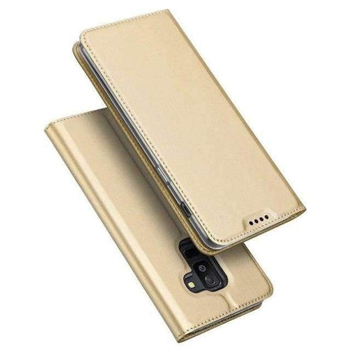 Planet Gates Gold / For A6 2018 Samsung Galaxy A8 2018 Case Luxury PU Leather Flip Cover For Samsung Galaxy A6 Plus 2018 J7 2017 J3 J5 Phone Cases