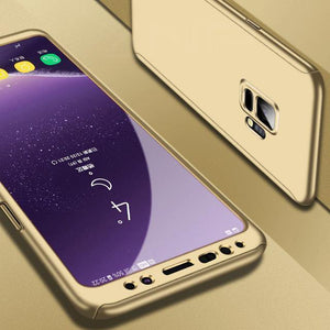 Planet Gates Gold / For Galaxy S7 ZNP 360 Degree Shockproof Phone Case For Samsung Galaxy S9 S8 Plus Note 8 9 Cover Shell For Samsung S7 Edge S8 Protection Cases