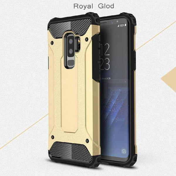 Planet Gates Gold / For Galaxy S7 ZNP Shockproof Protection Phone Case For Samsung Galaxy S9 S8 Plus Note 8 Full Cover Armor Shell For Samsung S7 Edge Note 9 Case