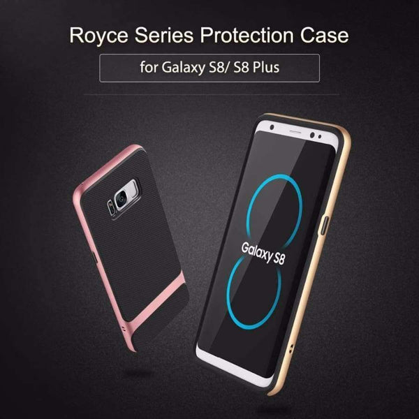Planet Gates Gold / For Galaxy S8 Phone Cases for Samsung Galaxy S8 S8 Plus Royce Series Luxury Shockproof Soft TPU+PC Back Shell Cover Capa Brands for S8