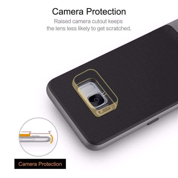 Planet Gates Gold / For Galaxy S8 Phone Cases for Samsung Galaxy S8 S8 Plus Royce Series Luxury Shockproof Soft TPU+PC Back Shell Cover Capa Brands for S8