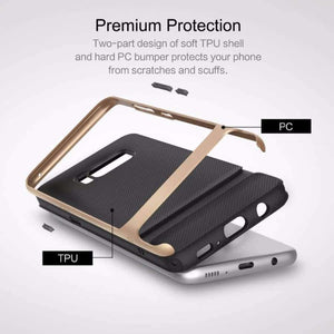 Planet Gates Gold / For Galaxy S8 Phone Cases for Samsung Galaxy S8 S8 Plus Royce Series Luxury Shockproof Soft TPU+PC Back Shell Cover Capa Brands for S8