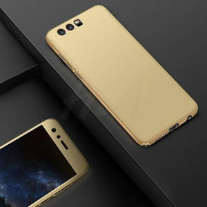 Planet Gates Gold / For Honor 8 Lite H&A Luxury 360 Full Cover Phone Case on the For Huawei Honor 9 8 Lite 10 V10 Tempered glass Protective Cover 9lite 8lite 10 Case