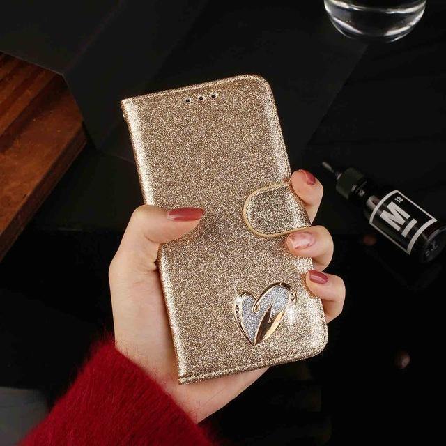 Planet Gates Pink / for iphone 6 6s Leather Cover Diamond Rhinestone Case For iPhone X XS Max XR Case Flip Wallet iphone 6 6S 7 8 Plus Phone Case