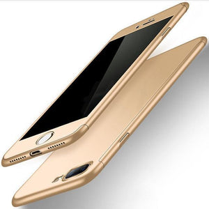 Planet Gates Gold / For iPhone 6 6s Plus H&A Luxury 360 Full Cover Phone Case on the For iPhone 7 8 6 6s Plus X XR XS Max 10 Tempered glass Protective Cover xs max Case
