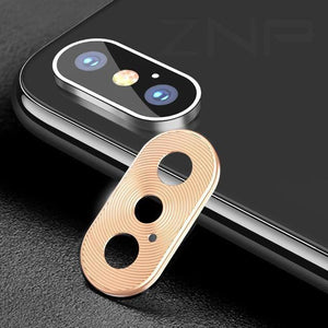 Planet Gates Gold / For iPhone 7 ZNP Full Cover Phone Camera Protective Film For iPhone X XS Max XR Phone Camera Screen Protector Case For iPhone 7 8 Plus