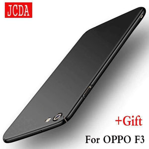 Planet Gates Gold / For oppo F3 Mobile phone case Silicone cover Luxury Silm Hard Frosted PC Back TPU Cases JCDA Brand For OPPOF3 case